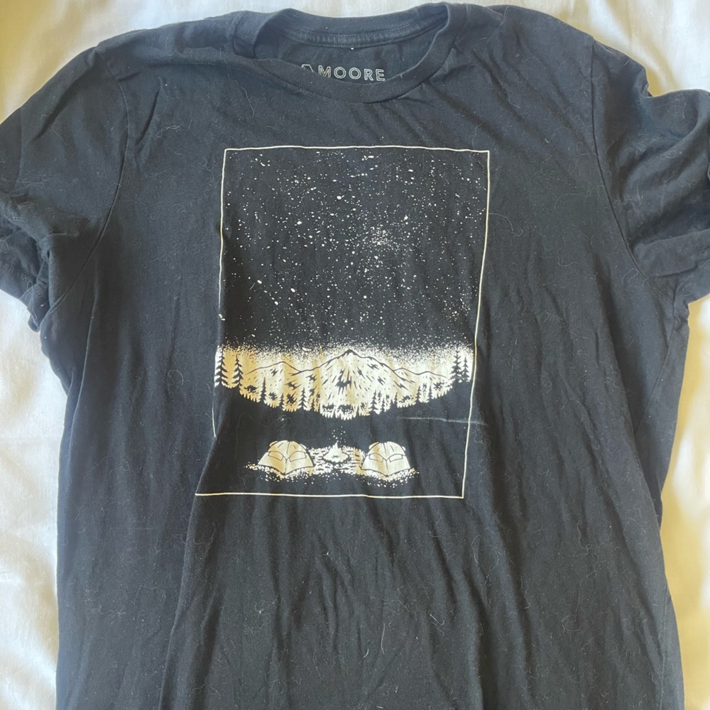 Black Graphic Tee
